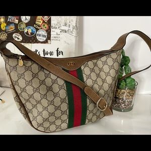 SOLD ON IG GUCCI VINTAGE OPHIDIA SHOULDER BAG